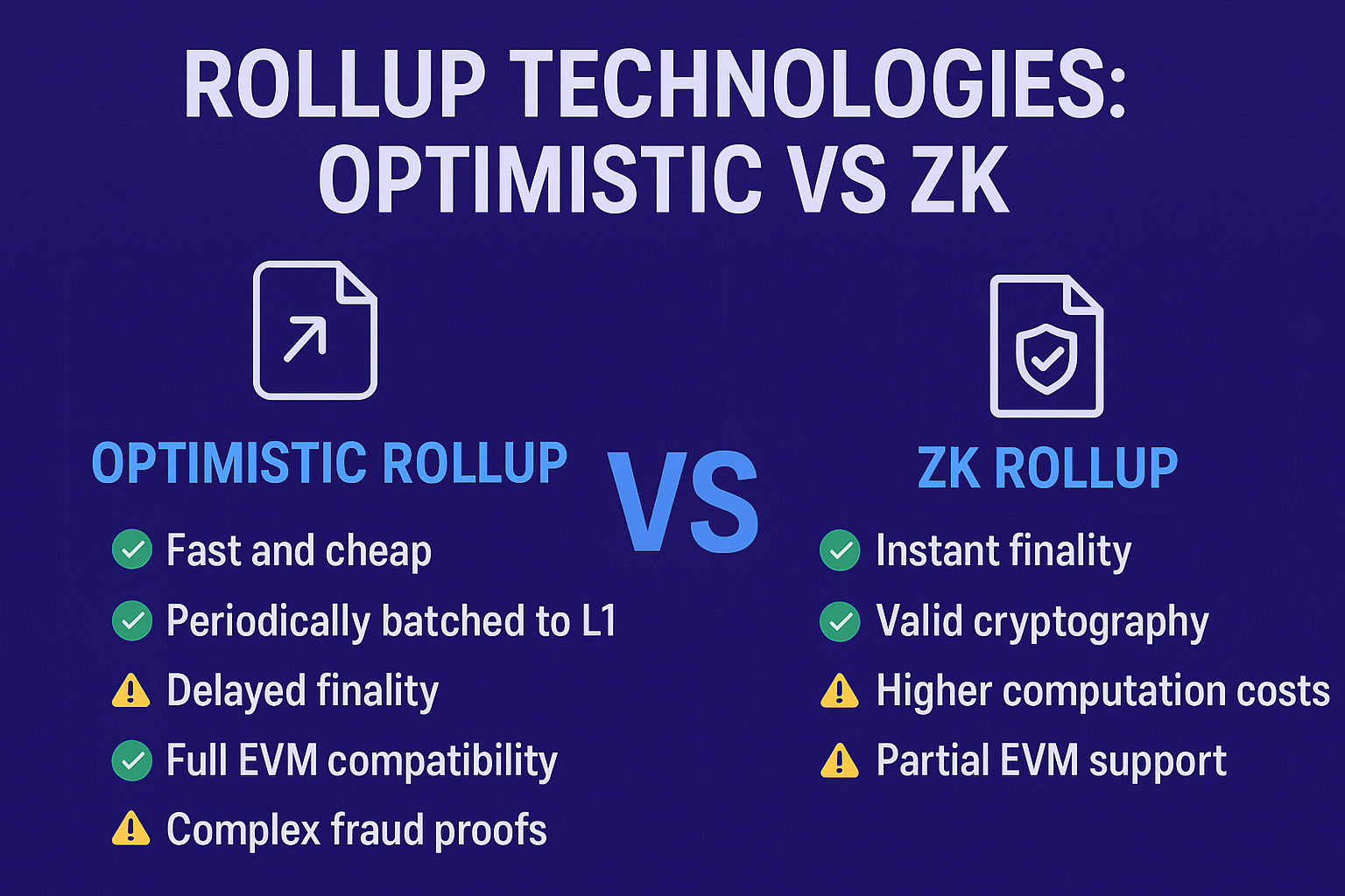 Rollup Technologies: Optimistic vs ZK